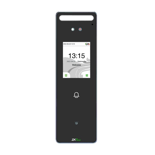 [SEC99221] Control de Acceso y Asistencia Biométrico ZKTeco SPEEDFACE-V3L [QR] 3000 Usuarios Wiegand/RS485