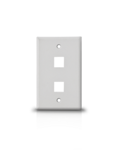 [ACC697418] Placa De Pared TVC A1752A Con 2 Puertos Keystone Verticales