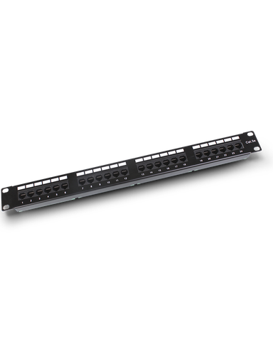 [NET1141] Saxxon p19724n5 - patch panel 24 puertos / cat 5e / 19 pulgadas / montaje en rack / 2u
