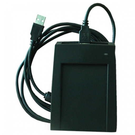 [ACC697434] ZKTeco Lector de Tarjetas CR60W, MIFARE, USB, Negro