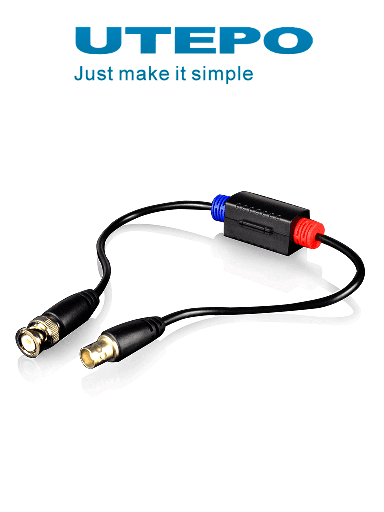 [NET1152] Utepo utp1201xphd - aislador pasivo de tierra por b nc en  hd / elimina ruido e interferencia en el video ocasionado por lazos d