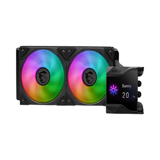 [COO100452] Enfriamiento Líquido Para CPU MSI MAG Coreliquid D240 2x 120mm 0 - 2800RPM 