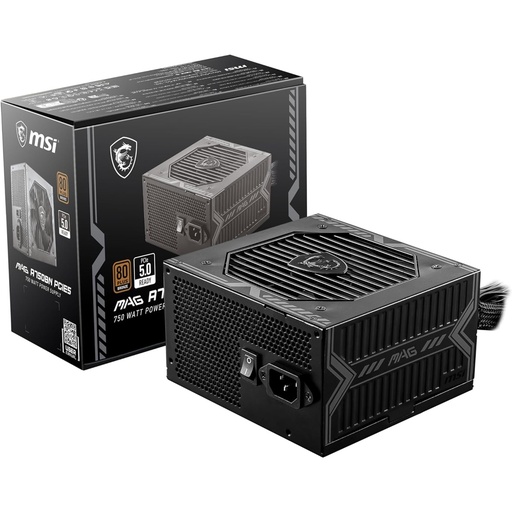 [POW54229] Fuente De Poder MSI MAG A750BN PCIE5 750W 80 Plus Bronze