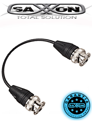 [SEC1421] Tvc psuwb02- conector bnc macho a macho de 4 pulgadas / ideal para conexiones en rack