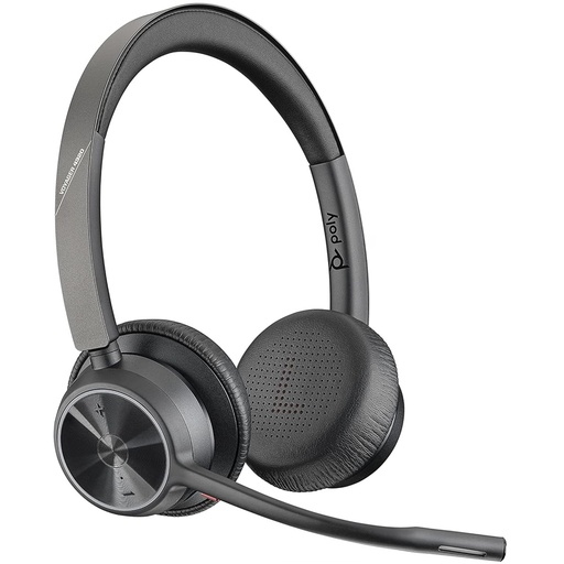 [AUD72793] Audífonos Con Micrófono Poly Voyager 4320 UC Bluetooth Inalámbrico USB A