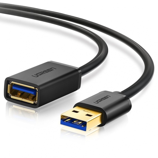[SEC99808] Ugreen Cable USB-A Macho - USB-A Hembra, 1 Metro