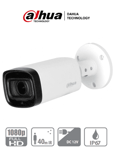 [SEC1564] Dahua cooper b4a21vf - camara bullet  hdcvi 2 megapixeles / varifocal de 2.7-12 mm / ir 30  mts / ip67 / dwdr