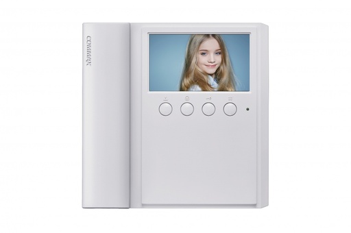 [MNS35166] Commax cmv43a - monitor de 4.3 pulgadas con auricular, conexión a 4 hilos con frentes de calle commax/ soporta modum complejo co