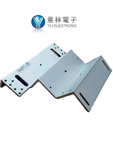 [ACC697459] Yli ym500nzl - soporte de electroiman para puerta con apertura interior / 500  kg / tipo z / compatible con ym500n