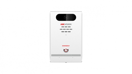 [ACC779653] Estación de alarma de pánico / cámara de 2 megapixel / micrófono integrado / exterior ip65 / protección ik10 / poe / 10 mts ir / compible con hik-connect / entradas y salidas de alarma
