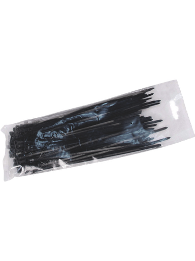 [ACC697468] Saxxon cn36x150bk - cincho sujetacable/ 3.6  mm x 150  mm/ negro/ bolsa con 100 piezas / nylon