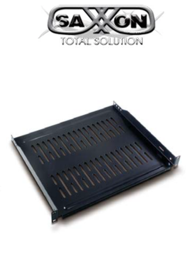 [MNS35168] Saxxon 70140204- charola ventilada para monitor/ medidas 19 de ancho x 14 pulgadas de profundidad/ 2 ur/ soporta 22 kg/ acero