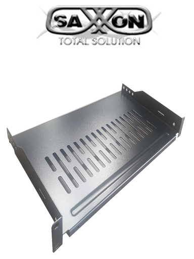 [CAB27106] Saxxon 70140101- charola ventilada para gabinete y rack/ medidas de 19 pulgadas de ancho x 10 de profundidad/ 1 ur/ soporta hast