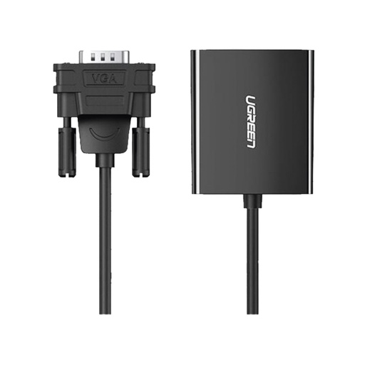 [SEC100077] Adaptador VGA Ugreen 50945 VGA Macho - HDMI Hembra 15cm
