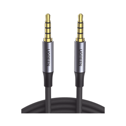 [SEC100110] Ugreen Cable Auxiliar 3.5mm Macho - 3.5mm Macho, 2 Metros, Negro
