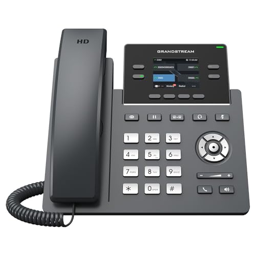 [SEC100172] Teléfono ip grado operador, 4 líneas sip con 2 cuentas, puertos gigabit poe, pantalla a color 2.4", codec opus, ipv4/ipv6 con gestión en la nube gdms
