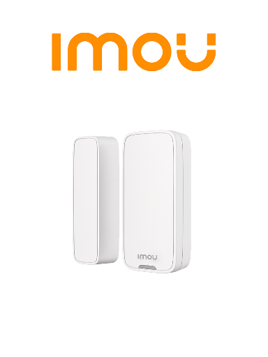 [SEC1687] Imou door contact - contacto magnetico inalambrico/ rango de deteccion 25-45 mm/ indicador led/ 433mhz/ #seguridad