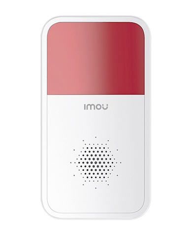 [SEC1689] Imou siren - sirena inalambrica con estrobo integrado/ 85 db/ 433 mhz/ baterias cr123a / #seguridad