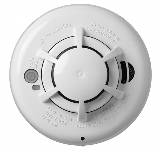 [SEC1694] Dsc pg9936 - detector de humo y calor inalámbrico con tecnología power g compatible con neo, pro, qolsys e iotga