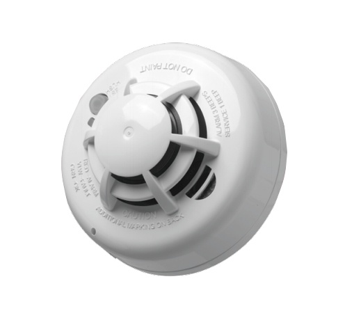 [SEC1696] Dsc ws4936 - detector de humo fotoeléctrico y calor inalámbrico con frecuencia 433 mhz compatible con power series, impassa y ma