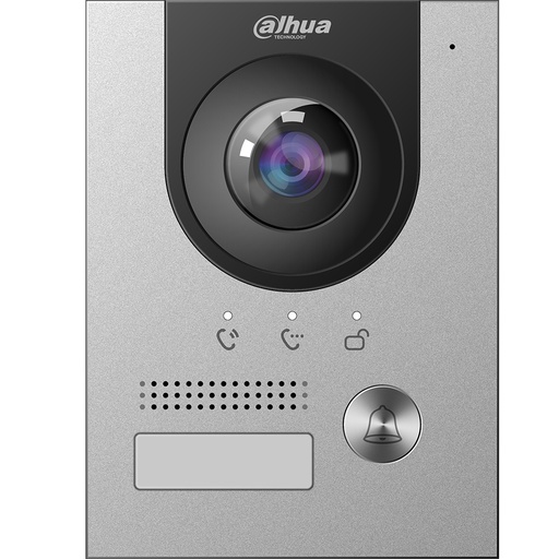 [MNS35180] Dahua vto2202fp - frente de calle ip 2 mp / p2p / dmss / antivandalico ik07 /  ip65 /  poe  802.3af  / 10 monitores #toctoc