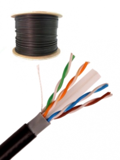 [NET1198] Bobina De Cable Saxxon Cat6 UTP 305 Metros