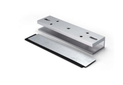 [ACC697487] Zkteco lmb280u - soporte en u para puertas de vidrio sin marco compatible con cerradura magnética con clave zkc0770004/ #nuevozk