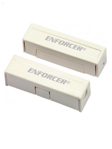 [SEC1777] Seco larm sm433tqw - contacto magnetico blanco de sobreponer 1-1/4" (31mm) gap compatible paneles dsc / risco / bosch