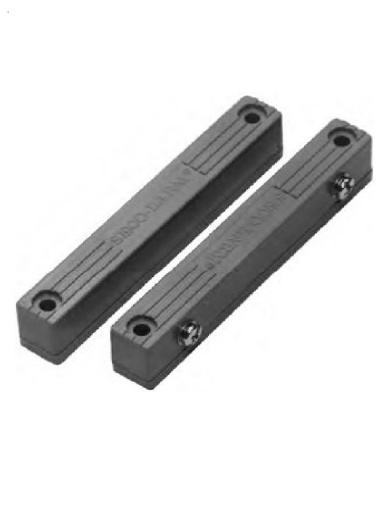 [SEC1780] Seco larm sm216qgy - contacto magnetico uso rudo gris con terminales de tornillo gap 2 3/4 (70mm)  compatible paneles dsc / risc