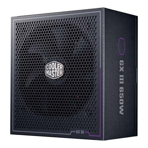[POW54269] Fuente de Poder Cooler Master GX III GOLD 650 80 PLUS Gold 24-pin ATX 120mm 650W