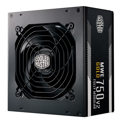 [POW54272] Fuente de Poder Cooler Master MWE Gold 750-V2 80 PLUS Gold 24 pin ATX 120mm 750W