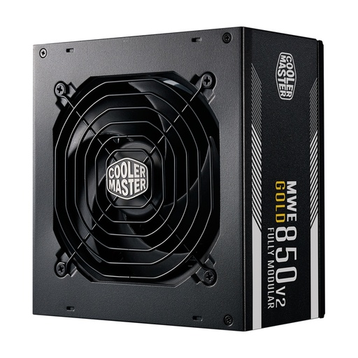 [POW54275] Fuente de Poder Cooler Master MWE Gold 850 - V2 Full Modular 80 PLUS Gold 24-pin ATX 120mm 850W