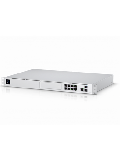 [COM30506] Ubiquiti udmpro - unifi dream machine pro / 1 puerto wan 10g sfp+ / switch de 8 puertos gigabit rj45/ bahia para disco duro de 3