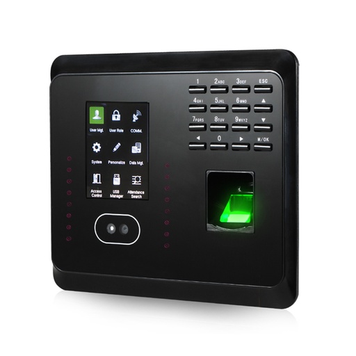 [SEC101145] Control de Acceso y Asistencia Biométrico ZKTeco MB360 1500 Rostros 2000 Huellas USB/TCP/IP