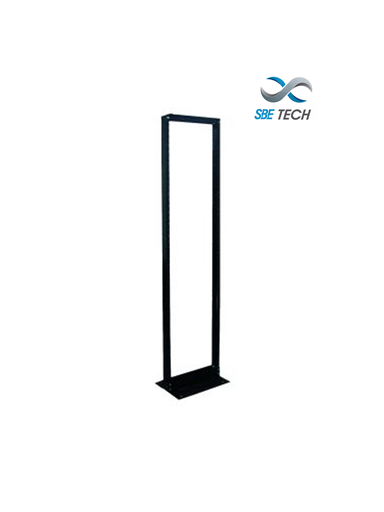 [NET1214] Sbetech sbe-rr719 - rack liviano de piso en acero /  42ur / perforación roscada 12-24 / soporte 350kg / #rack