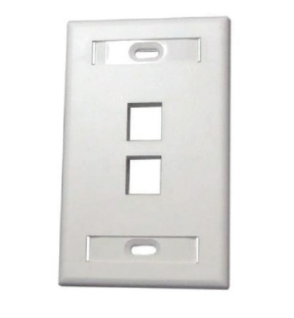 [ACC697497] Caja Para Pared 2 Puertos SBE Tech SBE-2517-2P-WT
