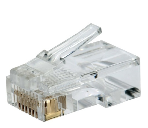 [NET1219] Sbetech plugrj45c6- conector plug rj45 para cable utp / cat 6 / paquete 50 piezas