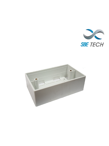 [ACC697514] Sbetech sbe-cuniv2- caja universal de pvc 2x4 reforzada/ rango de temperatura de trabajo -20ºc hasta +65ºc/ facil instalación/ f