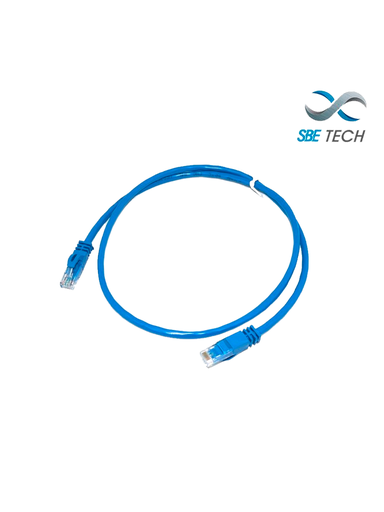 [ACC697516] Sbetech pcc620mbl - cable de parcheo cat 6 color azul de 2 metros/ bota inyectada y moldeada