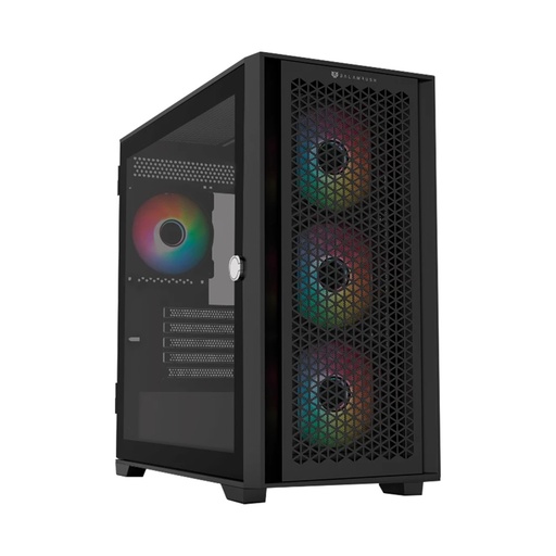 [CAB28641] Gabinete Balam Rush Carbono Twin Mate 8000 con Ventana RGB Midi-Tower Micro-ATX/Mini-ITX USB 3.0/2.0 sin Fuente 4 Ventiladores RGB Instalados