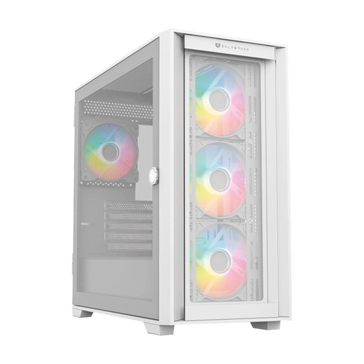 [CAB28642] Gabinete Balam Rush Carbono Twin Mate 8000 con Ventana RGB Midi-Tower Micro-ATX/Mini-ITX USB 3.0/2.0 sin Fuente 4 Ventiladores RGB Instalados