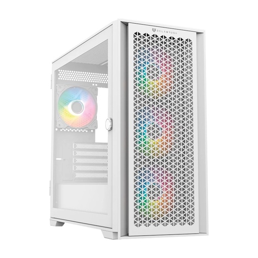 [CAB28646] Gabinete Balam Rush Carbono Twin Mate 6000 con Ventana RGB Midi-Tower Micro-ATX/Mini-ITX USB 3.0/2.0 sin Fuente 4 Ventiladores RGB Instalados