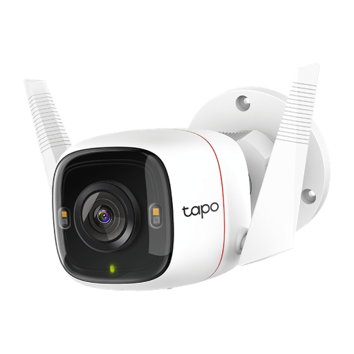 [SEC101498] Camara ip | tapo c325wb | wifi | exterior | 2k qhd 4mp | ip66 | vision nocturna color pro | 127° | soporta hasta 512mb en microusb