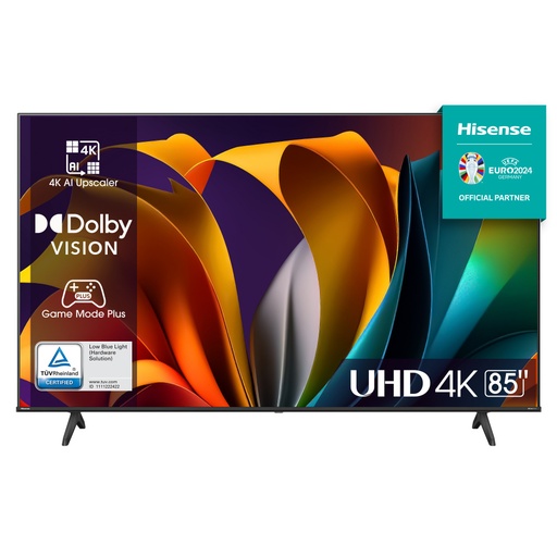 [MNS38492] Television led hisense 85 85a6n uhd 4k smart tv, google tv , hdr10, hdr dolby vision, dts virtual x