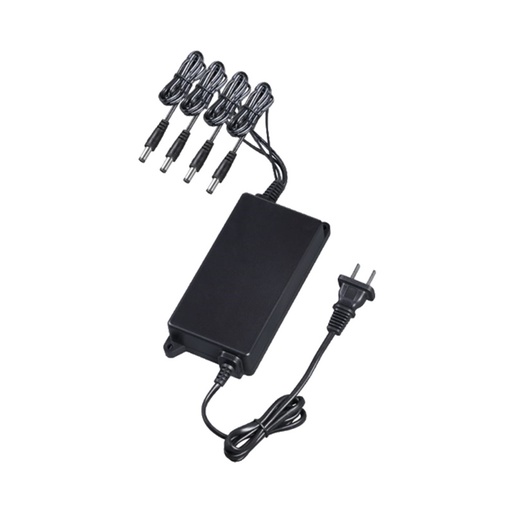[POW54318] Adaptador de Corriente Dahua PFM322 Entrada 100V-240V Salida 12V 0.7A 4 Canales Independientes