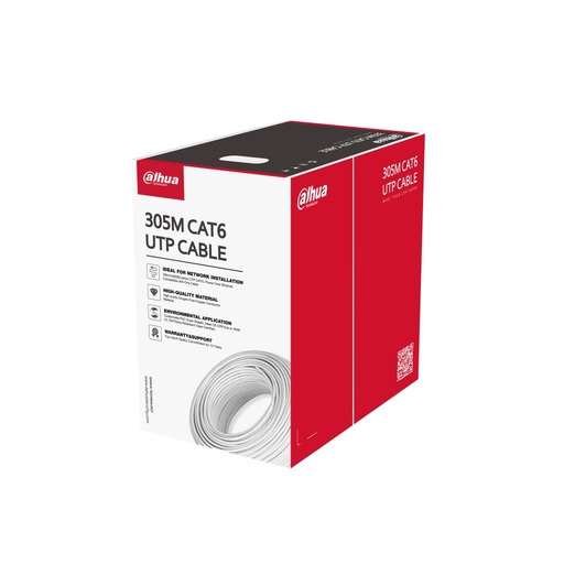 [NET1231] Bobina De Cable Cat6 Dahua UTP 100 Metros