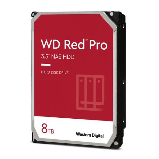 [SNR88093] Disco duro interno wd red pro 8tb 3.5 sata3 6gb/s 512mb 7200rpm 24x7 hotplug nas 1-24 bahias
