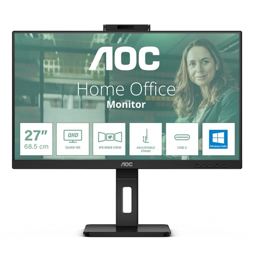 [MNS38512] Monitor AOC Q27P3CW LED 27" QHD 75Hz HDMI