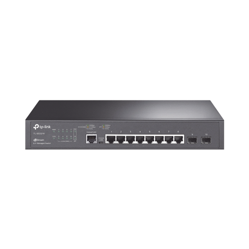[NET31891] Tp-link sg3210 - switch jetstream sdn administrable 8 puertos 10/100/1000 mbps + 2 puertos sfp, administración centralizada omada sdn