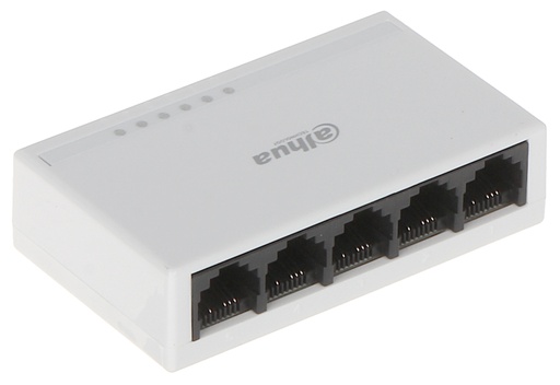 [NET1236] Switch Dahua Fast Ethernet PFS3005-5ET-L 5 Puertos RJ-45 Ethernet 10/100Mbps 1000 Gbit/s 100 Entradas No Administrable